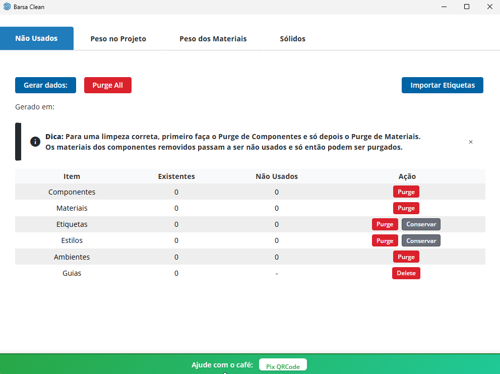 Purge completo
