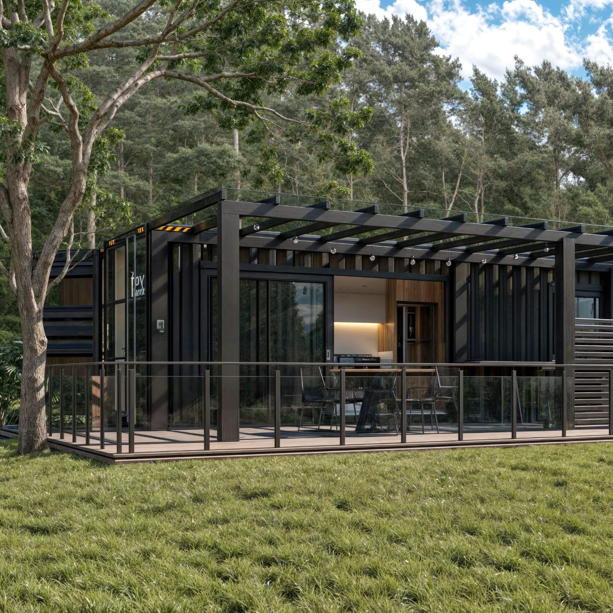 ARQLOADS 129 - CASA CONTAINER DIURNO