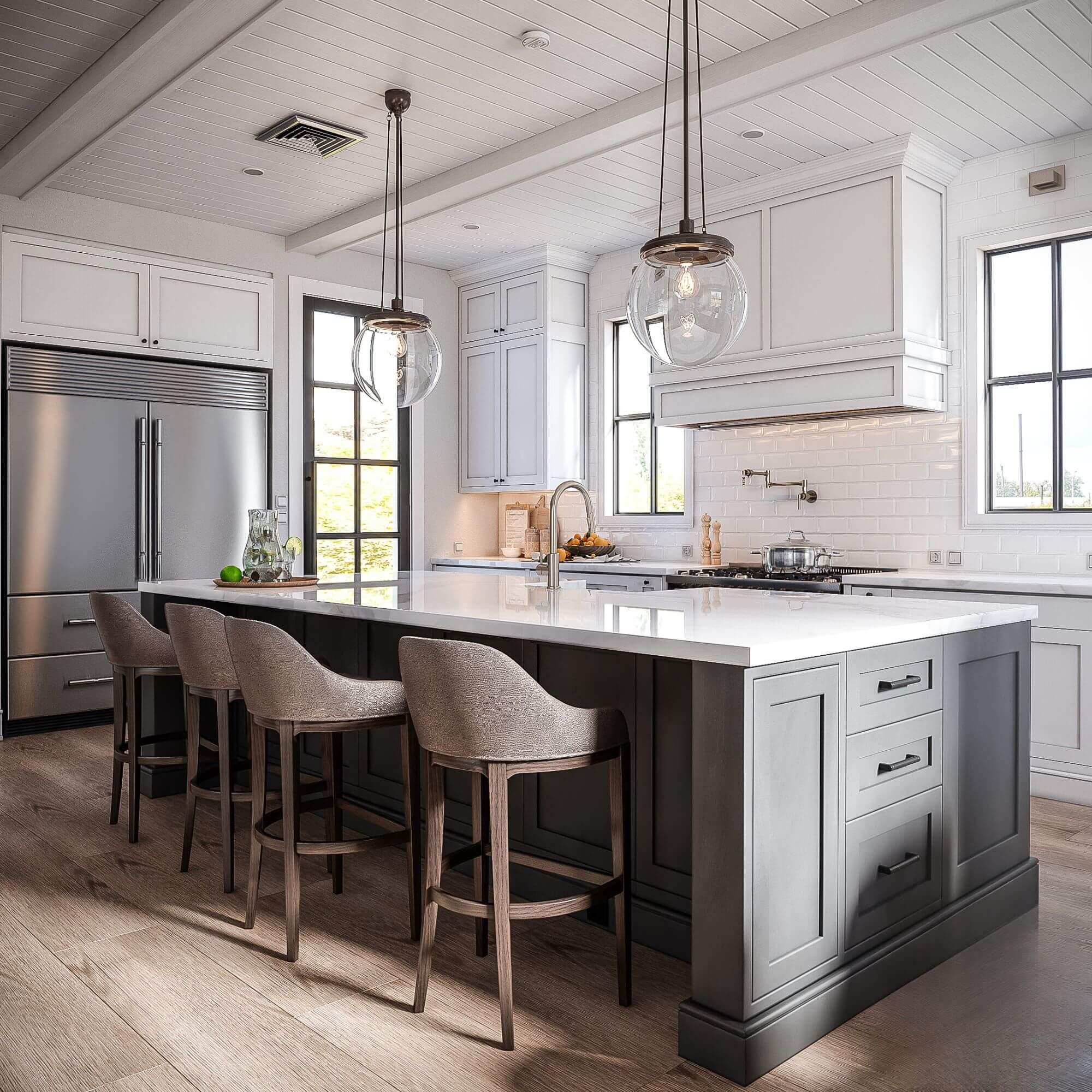 ARQLOADS 086 - COZINHA AMERICANA